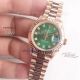 Ladies Rolex Datejust Green Diamond Dial Rose Gold Replica Watches (2)_th.jpg